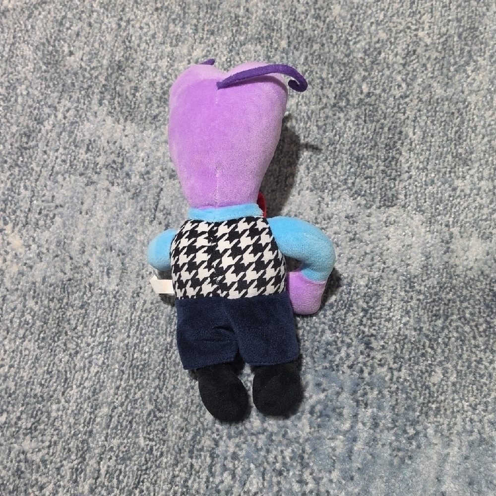 Colorful Plush Toy with Red Bow Tie - Picture 2 of 3